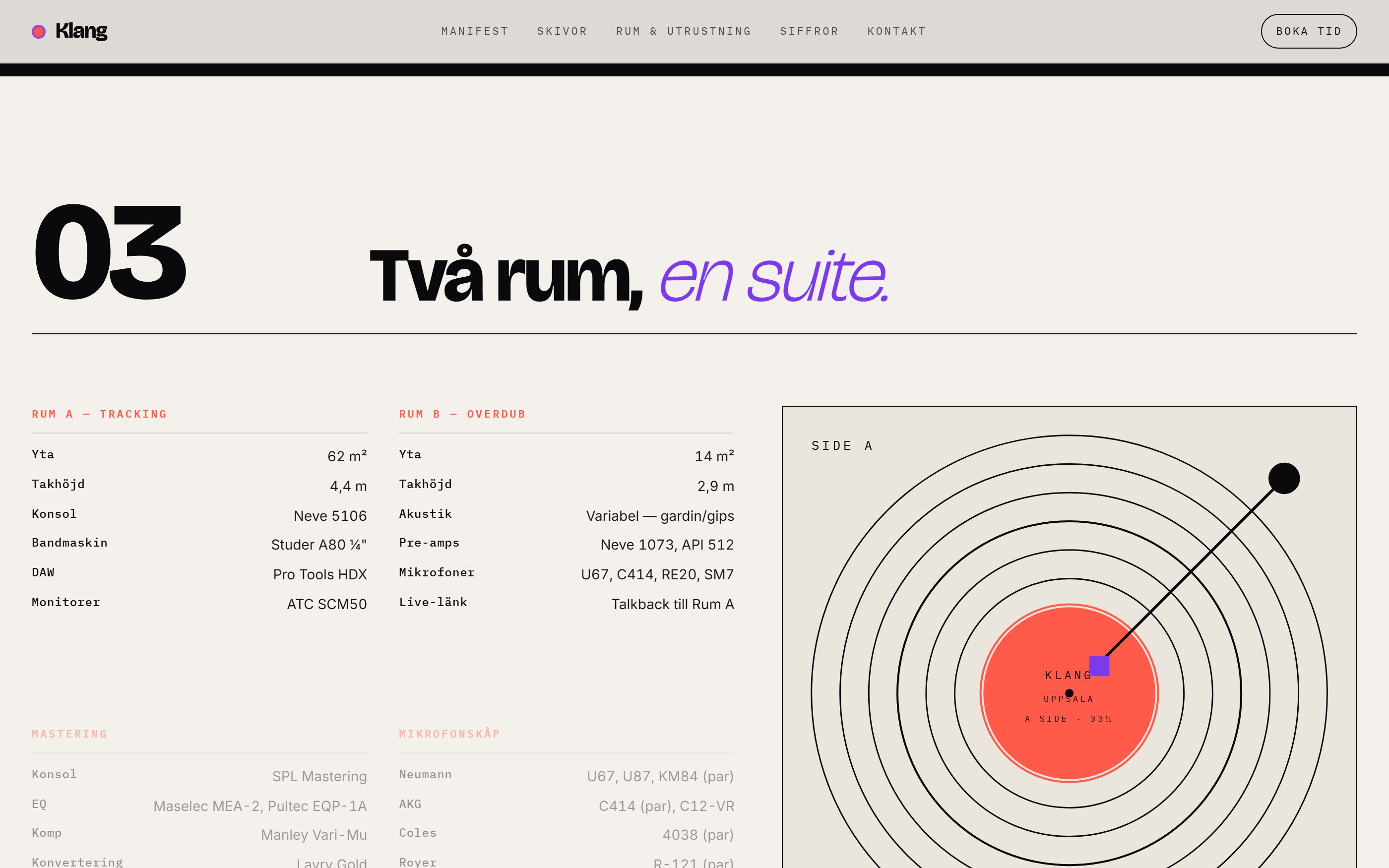 Exempel Studio — studior